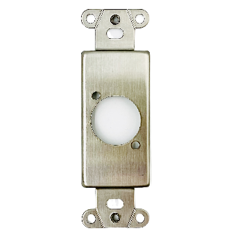 QCI1-SS — Single XLR Strap Insert (D Series)