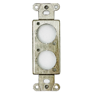 QCI2-SS — Dual XLR Strap Insert (D Series)